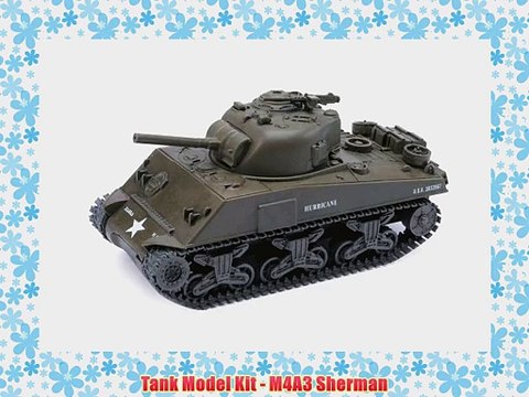 Tank Model Kit - M4A3 Sherman