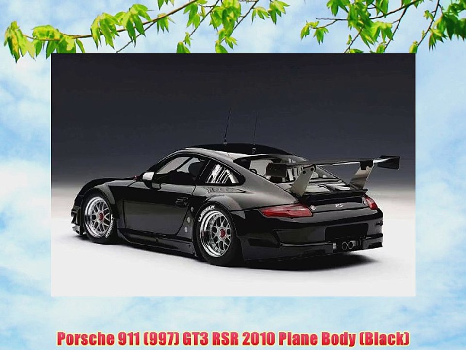 Porsche 911 (997) GT3 RSR 2010 Plane Body (Black)