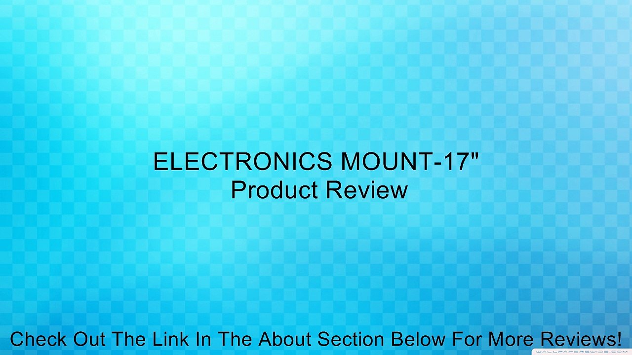 ELECTRONICS MOUNT-17" Review