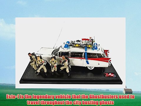 Hot Wheels Elite Ghostbusters Ecto-1 30th Anniversary Edition with Figures (1:18 Scale)