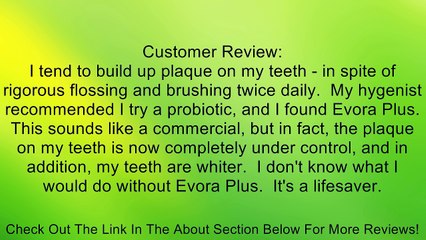 EvoraPlus Probiotic Mints by Oragenics Review