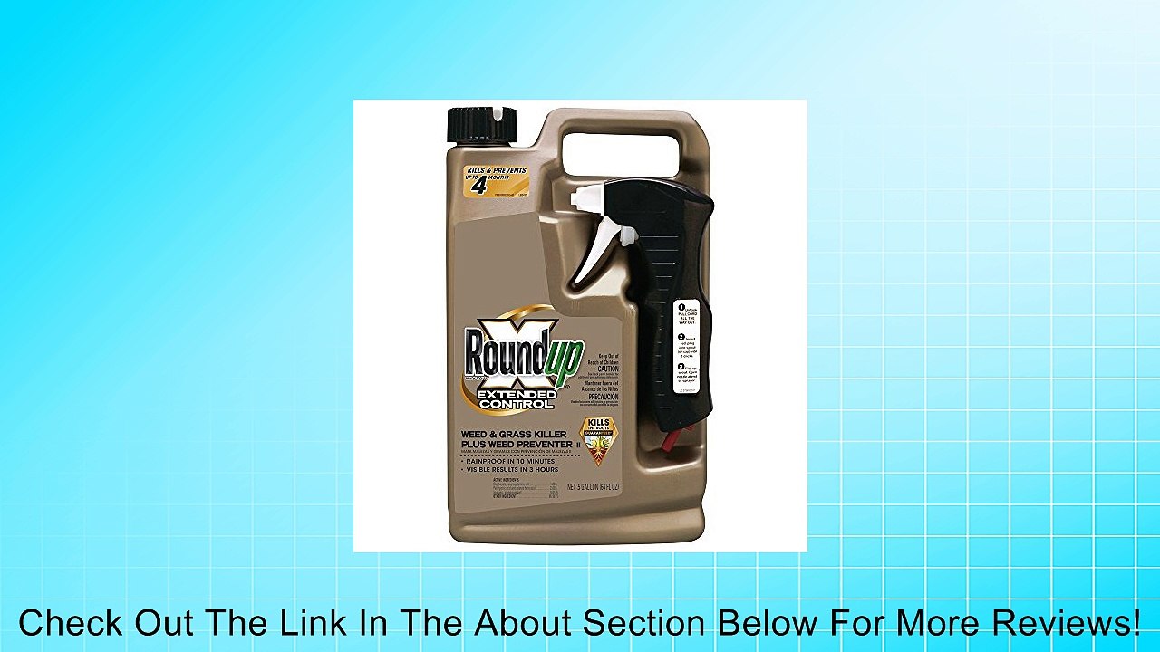 Scotts Ortho Roundup 5730010 Weed & Grass Killer Extended Control, 1/2-Gal. Review