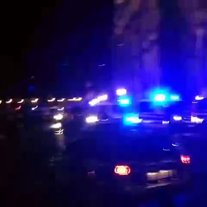 Pegida Angriff auf Refugee Camp Theaterplatz Dresden 02.03.2014