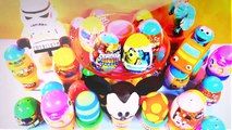 Kids Tube Play Doh Mickey and Minnie Mouse Kinder Surprise Disney Princess Eggs by Disney Cars Toy C