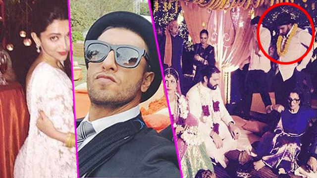PICS: Ranveer & Deepika's CAUGHT Together At A Wedding