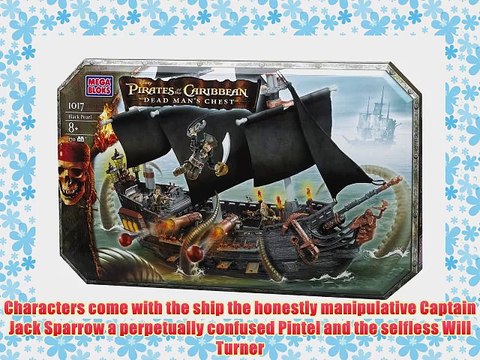 Mega Bloks Pirates of the Caribbean Black Pearl Ship Playset