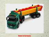 MB Actros Pole loading truck with portal jib crane