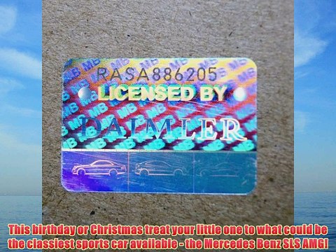 Silver Mercedes SLS Benz online toys electronic for kids