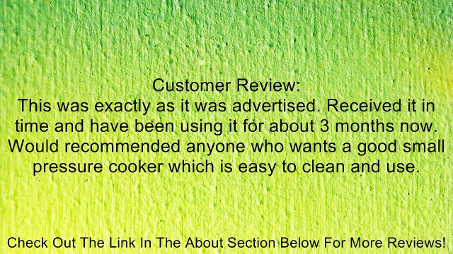 Hawkins M17 Contura Hard Anodized Pressure Cooker, 1.5-Liter Review