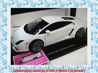 Lamborghini Gallardo LP560-4 White 1:18 Autoart