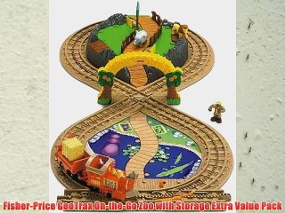 Fisher-Price GeoTrax On-the-Go Zoo with Storage Extra Value Pack