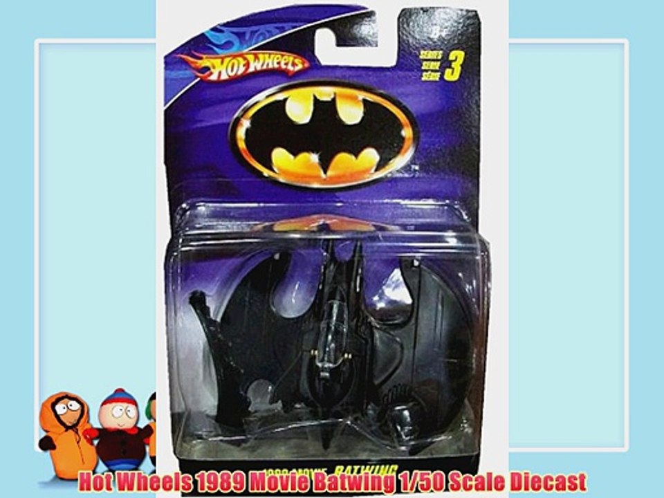 Hot Wheels 1989 Movie Batwing 1/50 Scale Diecast