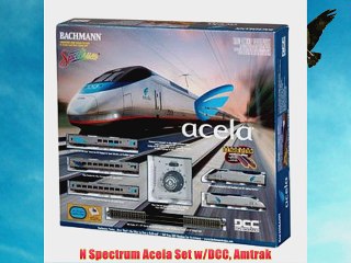 N Spectrum Acela Set w/DCC Amtrak