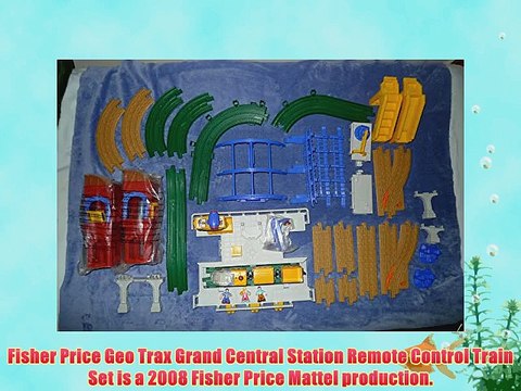 Geo Trax GRAND CENTRAL STATION REMOTE CONTROL TRAIN Set w SOUNDS & Fastest Team Aero & Eric