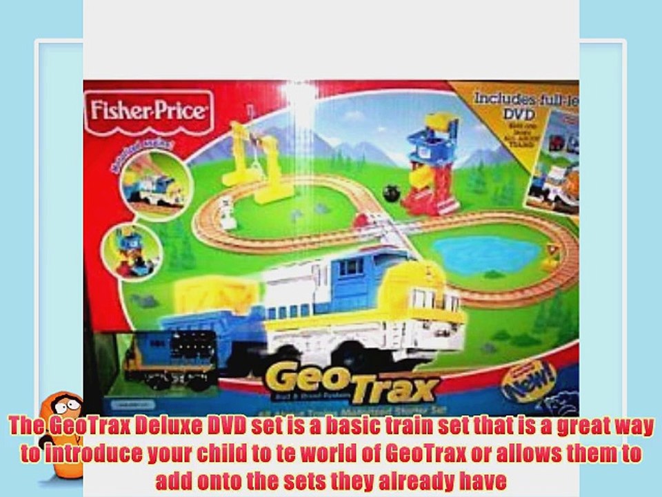 GeoTrax Rail and Road System: All About Trains Motorized Starter Set ...