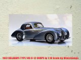 1937 DELAHAYE TYPE 145 V-12 COUPE in 1:18 Scale by Minichamps