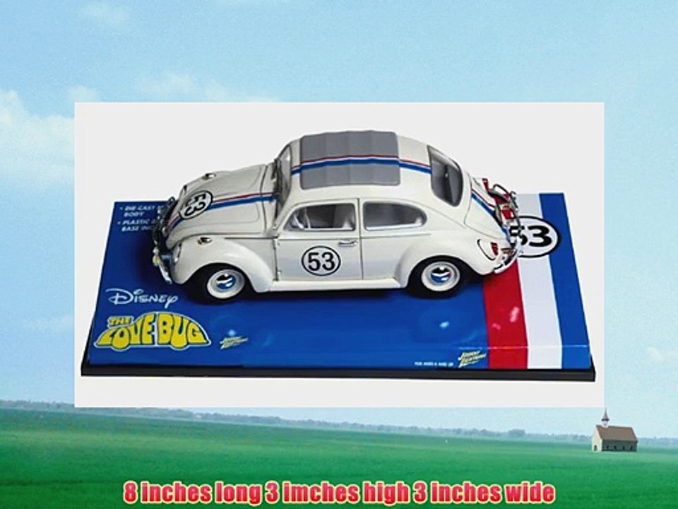 Herbie The Love Bug Original #53 Johnny Lightning 991-18 1:18 Scale Diecast Movie Car