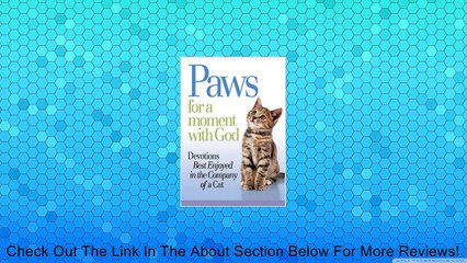Checks In The Mail - Paws for a Moment with God Book Review