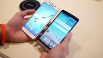 Samsung Galaxy S6 edge versus LG G3: first look