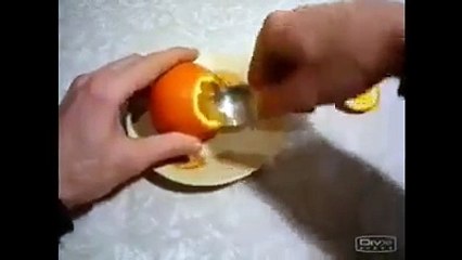 Amazing   Candle Made With Orange Cover And Other Ornaments