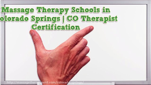 Massage Therapy Schools in Colorado Springs