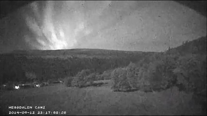 Aurora Borealis at Hessdalen