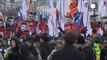 Tens of thousands march in Moscow in memory of Boris Nemtsov