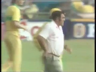 Instead of Umpires, ground management decided to stop play