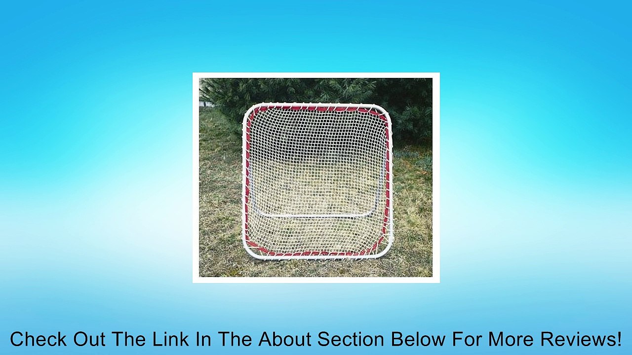 Lacrosse Rebounder in Red & White Review