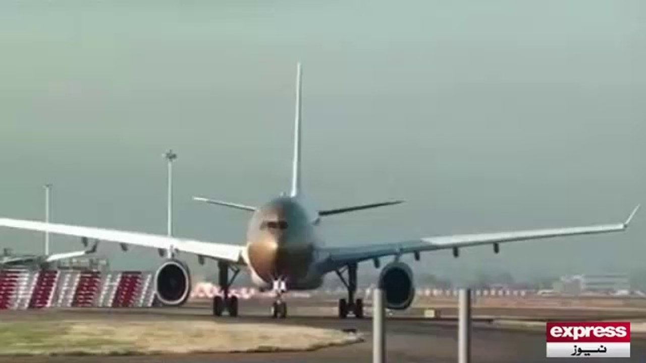 Thunder strie in plane