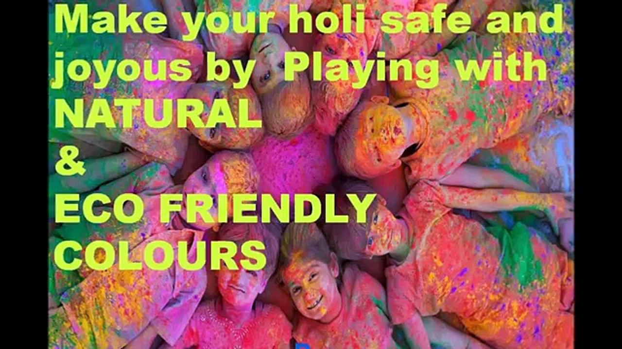How to Play Safe Holi