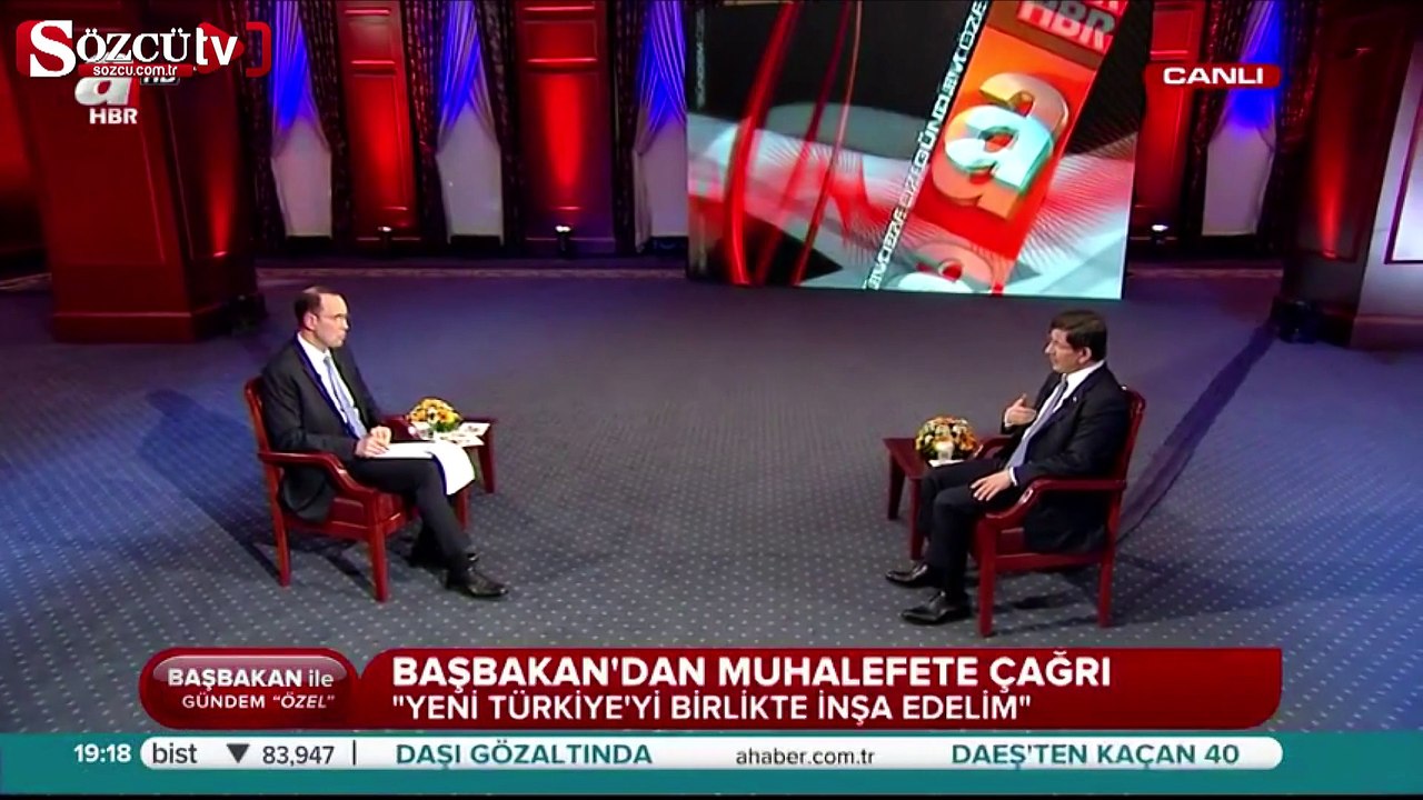 Davutoğlu: "Operasyon emrini ben verdim"
