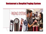 PagerTec – Restaurant & Hospital Paging System