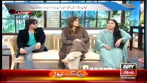 Mera Shohar Aik Aurat Hai Is topic per Fazeela Qazi or Sanam Baloch me sakht larayi hogayi