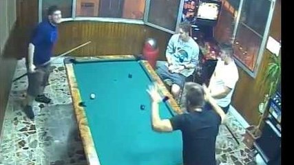 Incroyable coup de chance au billard