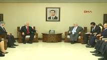 Perinçek ve Beraberindeki Heyet Şam'da Suriye Dışişleri Bakanı Velid Muallim ile Görüştü