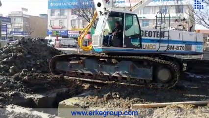 Erke Group, BH-12 Diaphram Wall, Diyafram Duvar, Ankara, www.erkegroup.com