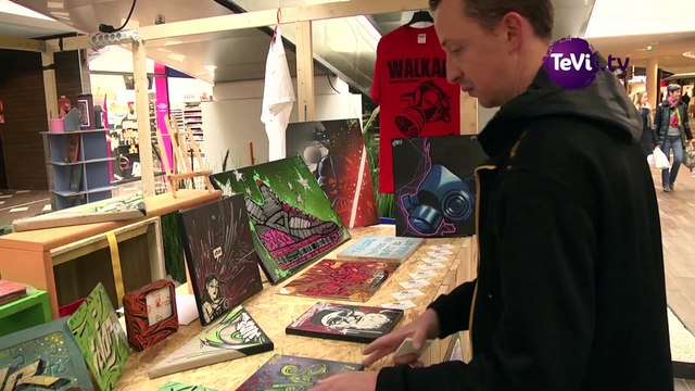 Les Eleis découverte de l'art urbain : le graff à Cherbourg [TéVi] 15_03_03