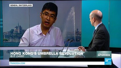 Hong Kong's umbrella revolution 'is not dead'