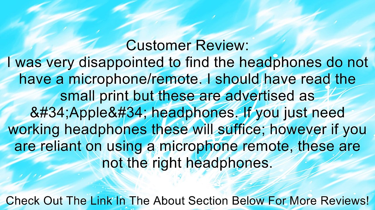 2-Pack Apple EarPods Genuine OEM Stereo Ear phone Headphones White New Bulk Pack Review