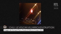 Au Chili, le volcan Villarrica entre en éruption