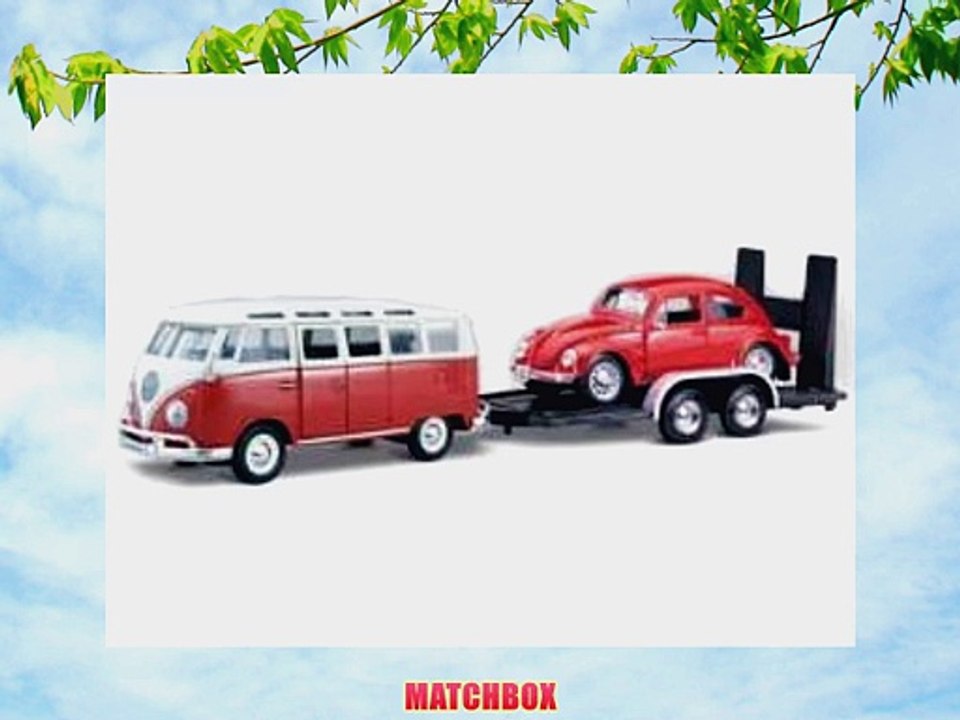 1:24 Volkswagen Beetle (1973) and 1:25 Volkswagen Van Samba
