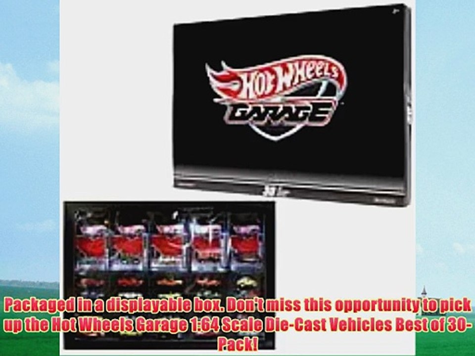 Hot Wheels Garage 1:64 Scale Vehicles Best of 30-Pack