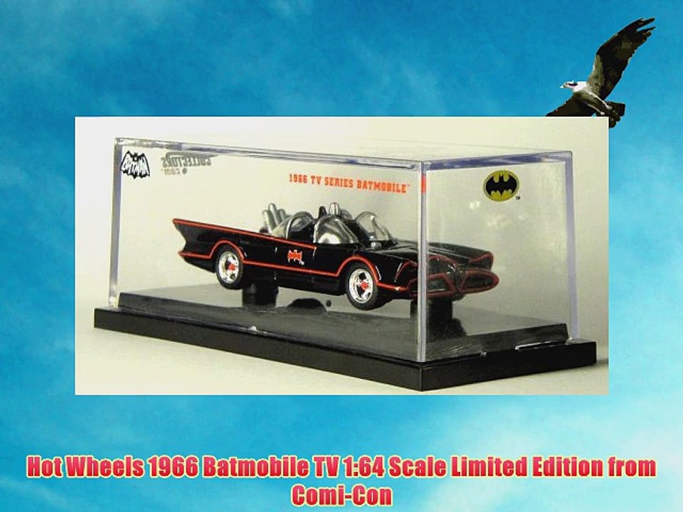 Hot Wheels 1966 Batmobile TV 1:64 Scale Limited Edition from Comi-Con