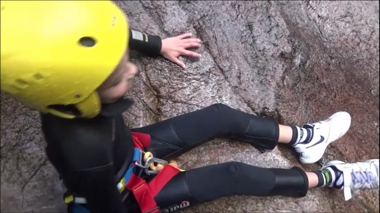 expérience canyoning