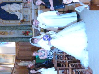 l'entrée dans l'église