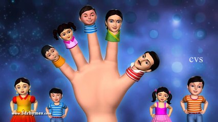 Father finger where are you - 3D Animation Finger family Nursery rhyme for children_2