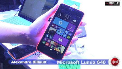 MWC 2015 : Microsoft Lumia 640