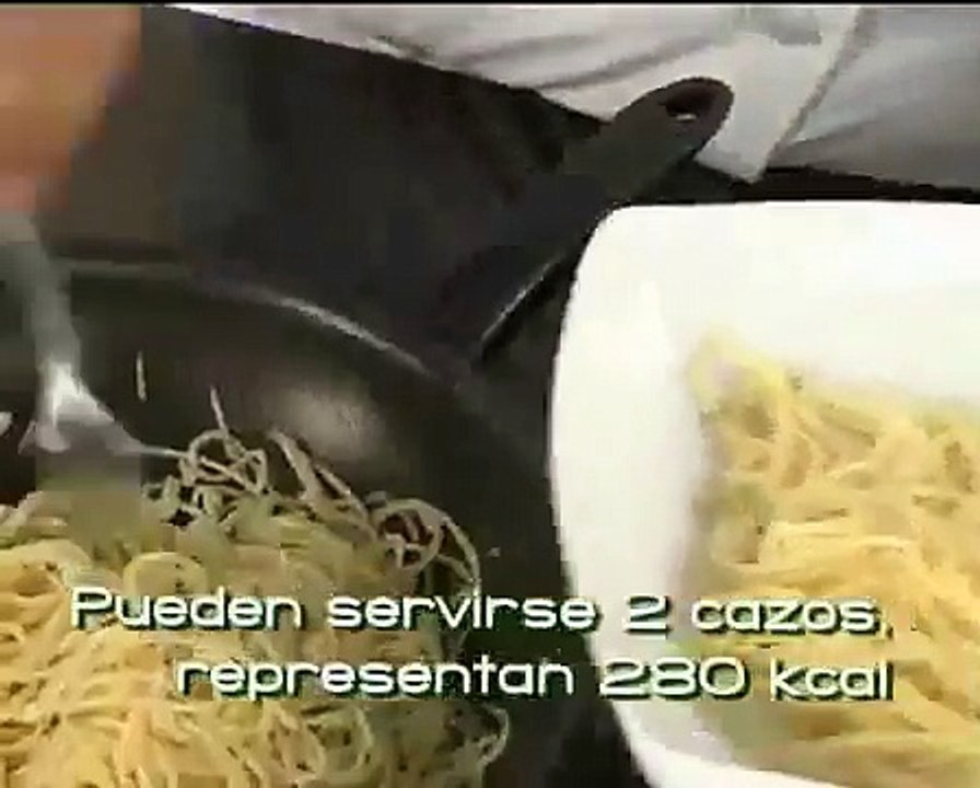 Dieta Comidas Adelgazantes, Espaguetis, Video Receta
