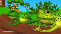 Five little Speckled Frogs - 3D Animation English Nursery rhyme for chlidren